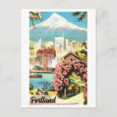  Uitzicht van Portland, Oregon, Briefkaart (Voorkant)