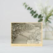 Uitzicht van Portland vanuit de lucht, OR - 1922 Briefkaart (Staand voorkant)