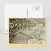 Uitzicht van Portland vanuit de lucht, OR - 1922 Briefkaart (Voorkant / Achterkant)