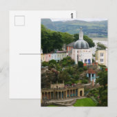 Uitzicht van Portmeirion Estuary Gwynedd, Noord-Wa Briefkaart (Voorkant / Achterkant)