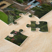 Uitzicht van Portmeirion Estuary Gwynedd, Noord-Wa Legpuzzel (Zijkant)