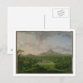 Uitzicht van Powerscourt, County Wicklow, c.1760-2 Briefkaart (Voorkant / Achterkant)