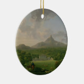 Uitzicht van Powerscourt, County Wicklow, c.1760-2 Keramisch Ornament (Rechts)