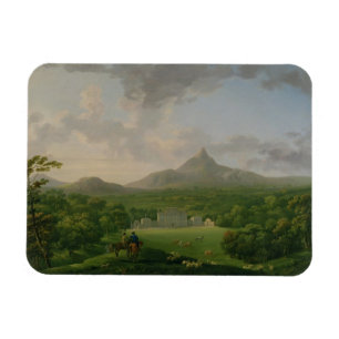 Uitzicht van Powerscourt, County Wicklow, c.1760-2 Magneet