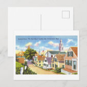 Uitzicht van Provincetown, Massachusetts, Briefkaart (Voorkant / Achterkant)