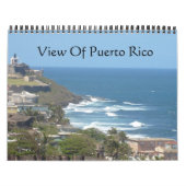 Uitzicht van Puerto Rico Kalender (Hoes)