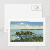 Uitzicht van Pumkin Knob en Long Island Briefkaart (Voorkant / Achterkant)