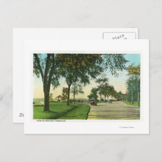 Uitzicht van Pumpkin Knob Briefkaart (Voorkant / Achterkant)