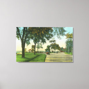 Uitzicht van Pumpkin Knob Canvas Afdruk