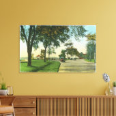 Uitzicht van Pumpkin Knob Canvas Afdruk (Insitu (Woonkamer))