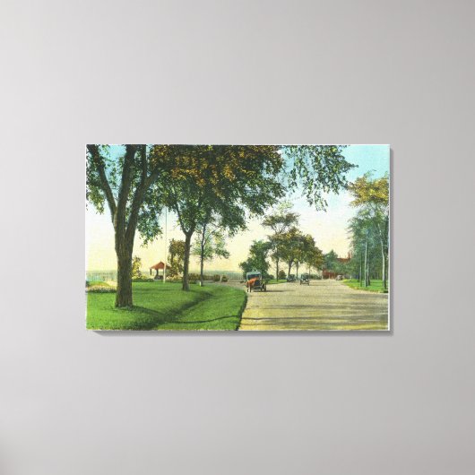 Uitzicht van Pumpkin Knob Canvas Afdruk (Voorkant)