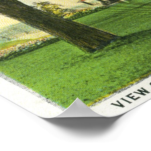 Uitzicht van Pumpkin Knob Poster (Hoek)