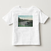 Uitzicht van Putah Creek BridgeWinters, CA Kinder Shirts (Voorkant)