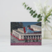 Uitzicht van Pyongyang, uit de Grand People's stud Briefkaart (Staand voorkant)