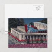 Uitzicht van Pyongyang, uit de Grand People's stud Briefkaart (Voorkant / Achterkant)