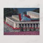 Uitzicht van Pyongyang, uit de Grand People's stud Briefkaart (Voorkant)