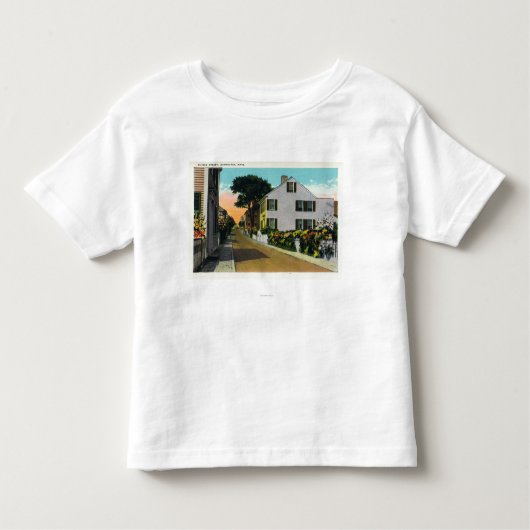 Uitzicht van Quince Street Kinder Shirts (Voorkant)