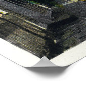 Uitzicht van Quince Street Poster (Hoek)