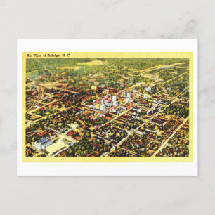  Uitzicht van Raleigh, North Carolina, Briefkaart