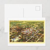  Uitzicht van Raleigh, North Carolina, Briefkaart (Voorkant / Achterkant)