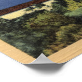 Uitzicht van Redondo- en Hermosa-stranden Poster (Hoek)