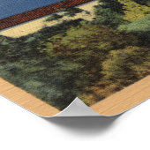 Uitzicht van Redondo & Hermosa Beaches, Californië Poster (Hoek)