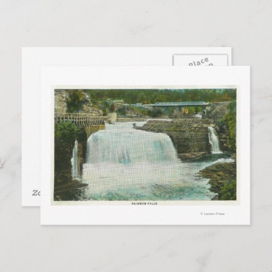 Uitzicht van regenboogHerfsten # 2 Briefkaart (Voorkant / Achterkant)