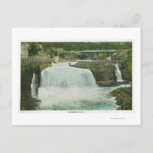 Uitzicht van regenboogHerfsten # 2 Briefkaart (Voorkant)