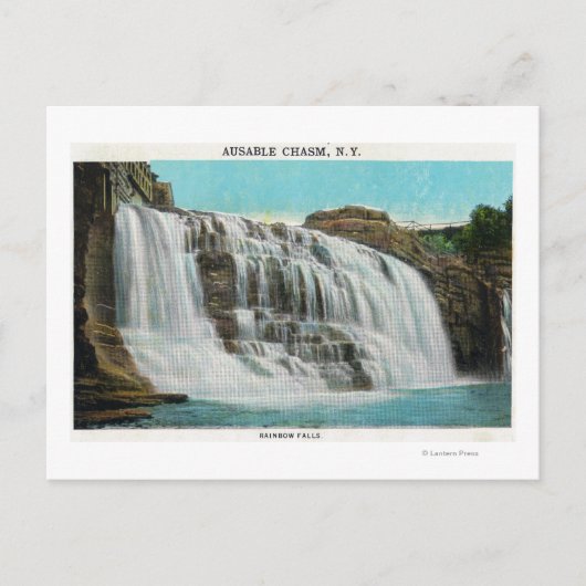 Uitzicht van regenboogHerfsten Briefkaart (Voorkant)