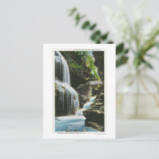 Uitzicht van regenboogHerfsten Briefkaart (Staand voorkant)