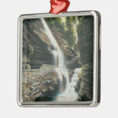 Uitzicht van regenboogHerfsten Metalen Ornament (Links)