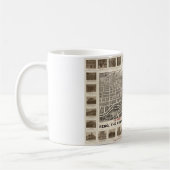 Uitzicht van Reno, Nevada (1907) Koffiemok (Links)