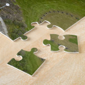 Uitzicht van Reykjavik, IJsland, van Hallgrimskirk Legpuzzel (Zijkant)