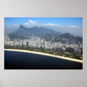 Uitzicht van Rio de Janeiro Poster