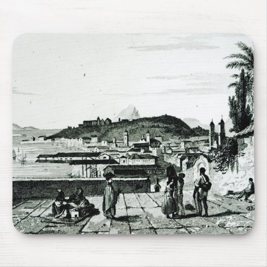 Uitzicht van Rio de Janeiro uit de kerk Muismat (Voorkant)