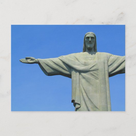 uitzicht van rio redeemer briefkaart (Voorkant)