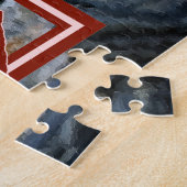 Uitzicht van Riomaggiore, Italië - 20x30 inch Legpuzzel (Zijkant)