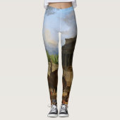 Uitzicht van Ripetta door Hubert Robert Leggings (Voorkant)