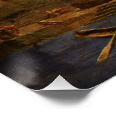 Uitzicht van Ripetta door Hubert Robert Perfect Poster (Hoek)