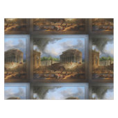 Uitzicht van Ripetta door Hubert Robert Tafelkleed (Voorkant (Horizontaal))