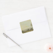 Uitzicht van Rochester Vierkante Sticker (Envelop)