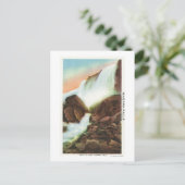 Uitzicht van Rock of Ages Briefkaart (Staand voorkant)