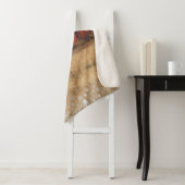 Uitzicht van rode Barn Sherpa Deken (In situ)