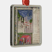 Uitzicht van Rome als de stad van God Metalen Ornament (Rechts)
