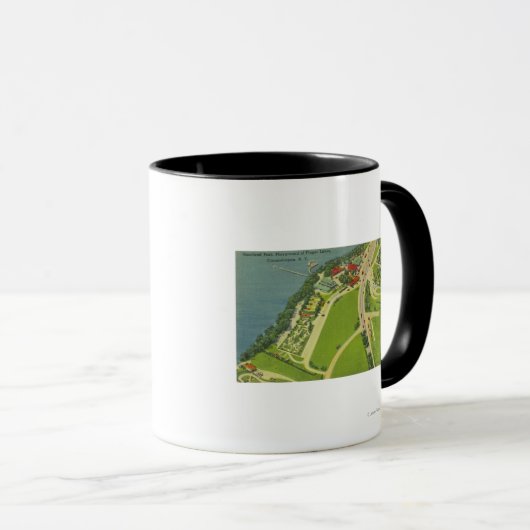 Uitzicht van Roseland Park Mok (Voorkant rechts)