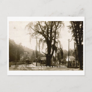 Uitzicht van Roslyn, Long Island, NY 1915  Briefkaart