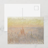 Uitzicht van Rouen, 1892 (olie op canvas) Briefkaart (Voorkant / Achterkant)