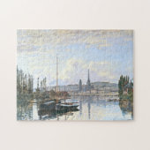 Uitzicht van Rouen Monet Fine Art Legpuzzel (Horizontaal)