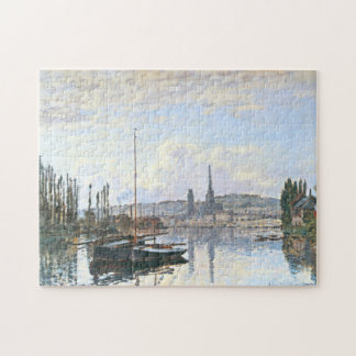 Uitzicht van Rouen Monet Fine Art Legpuzzel