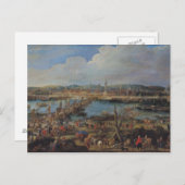 Uitzicht van Rouen uit Saint-Sever, c.1715-20 Briefkaart (Voorkant / Achterkant)